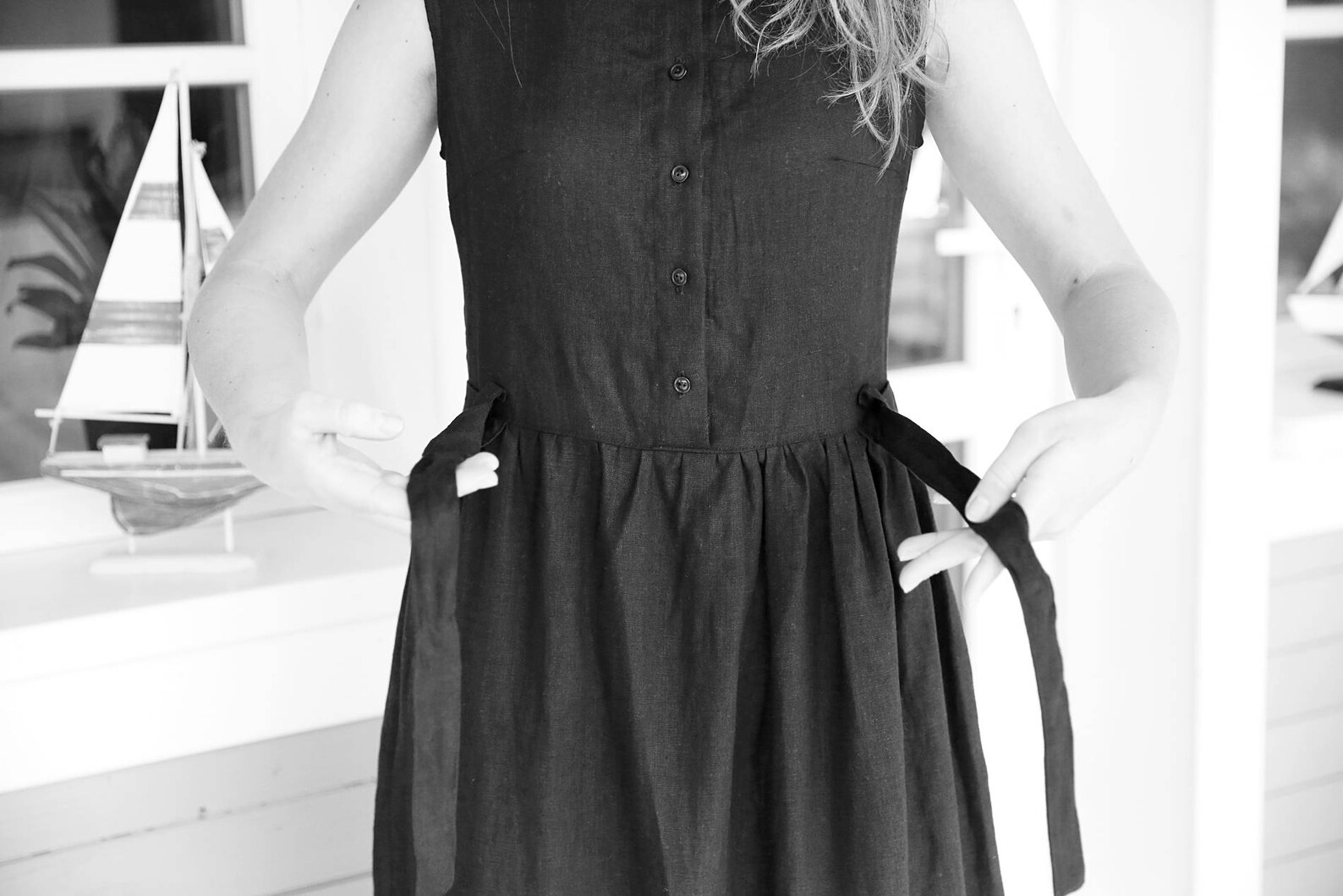 Elegant Linen Dress / Long Maxi Dress / Washed Soft Linen / Etsy