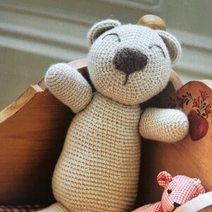 Adorable Crochet Teddy Bear Pattern  A Good First Time Toy Project Instant Download