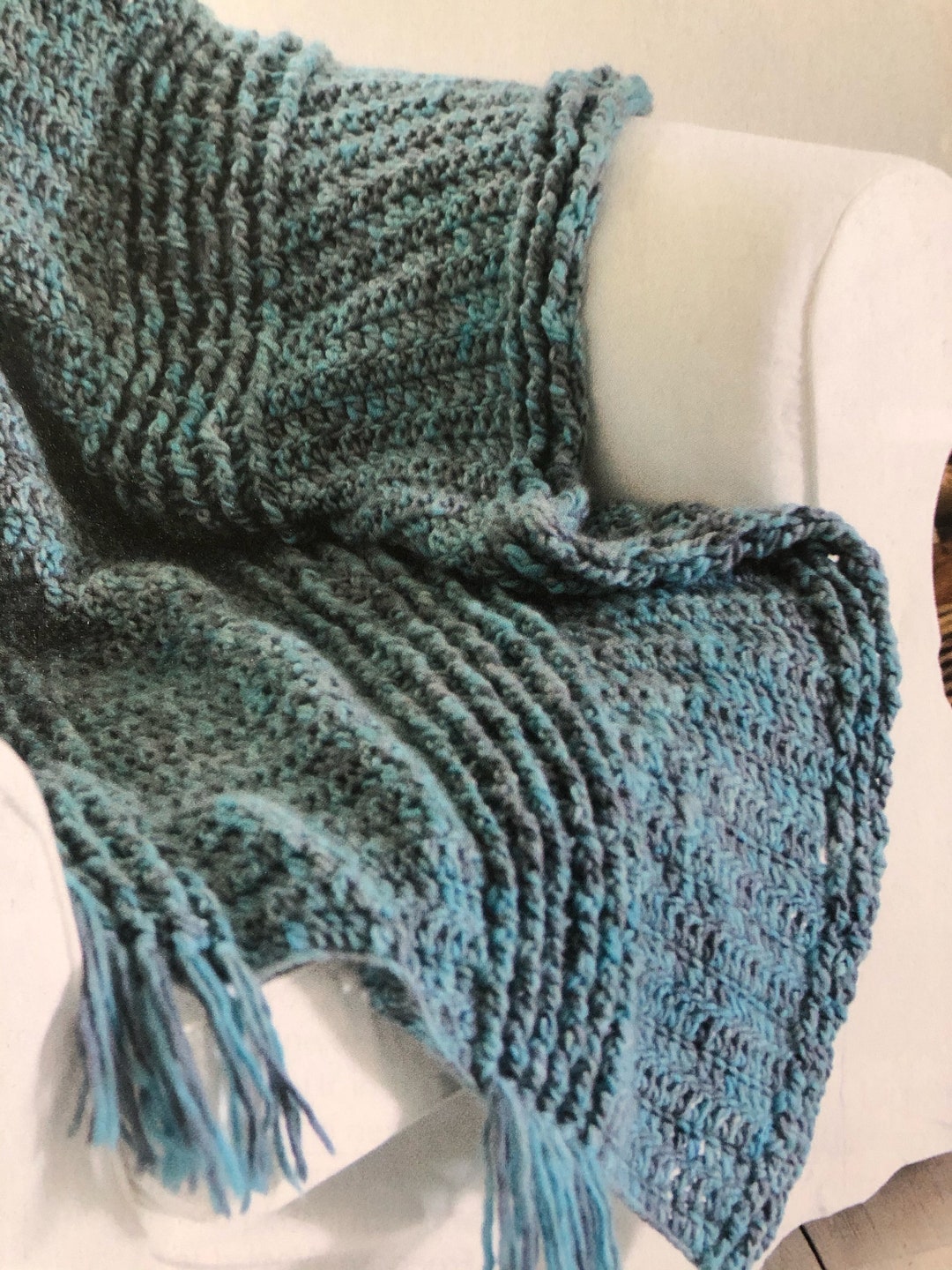 An Easy Lovely Oversized Chunky Crochet Tweedy Throw an Easy DIY ...
