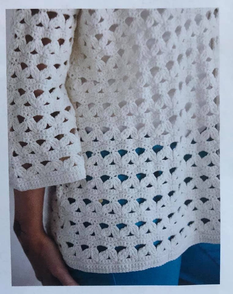 Crochet Sweater Top Pattern Crochet PDF Pattern