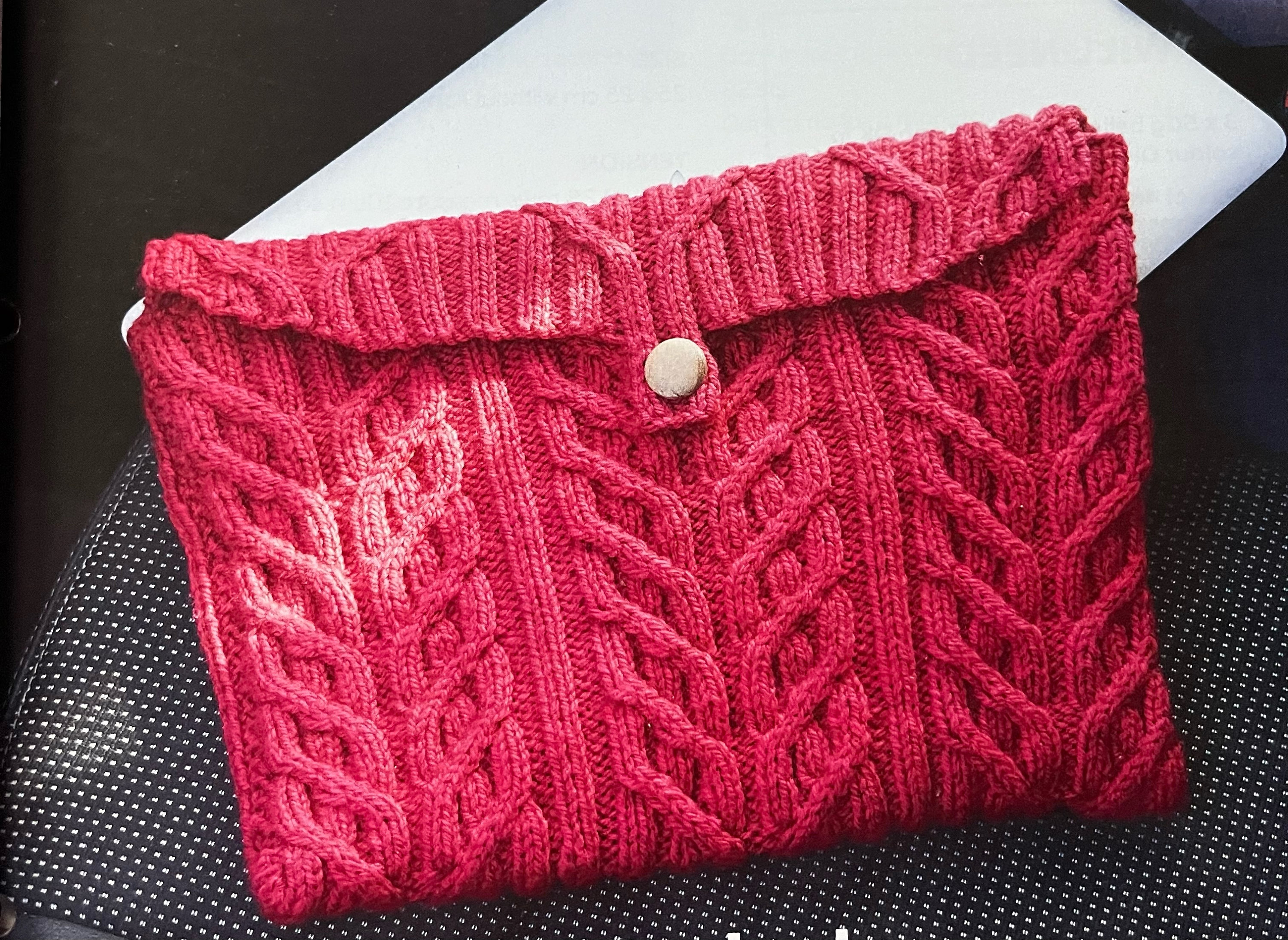 Knit Laptop Sleeve Etsy