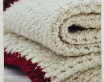 Crochet Chunky Chair Blanket Pattern Create a Cosy Thick Throw Comfy Home Décor Easy Crocheting Tutorial Instant Digital Download