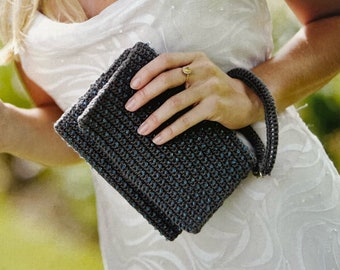 Crochet Clutch Bag Pattern Create A Beautiful Beaded Evening Bag With A Wrist Strap Easy Crocheting Tutorial Instant Digital Download
