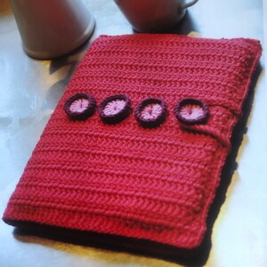 Patrón de funda de tableta tejida a crochet Crea un protector acogedor para tu tecnología mientras viajas Tutorial de crochet para descarga digital instantánea
