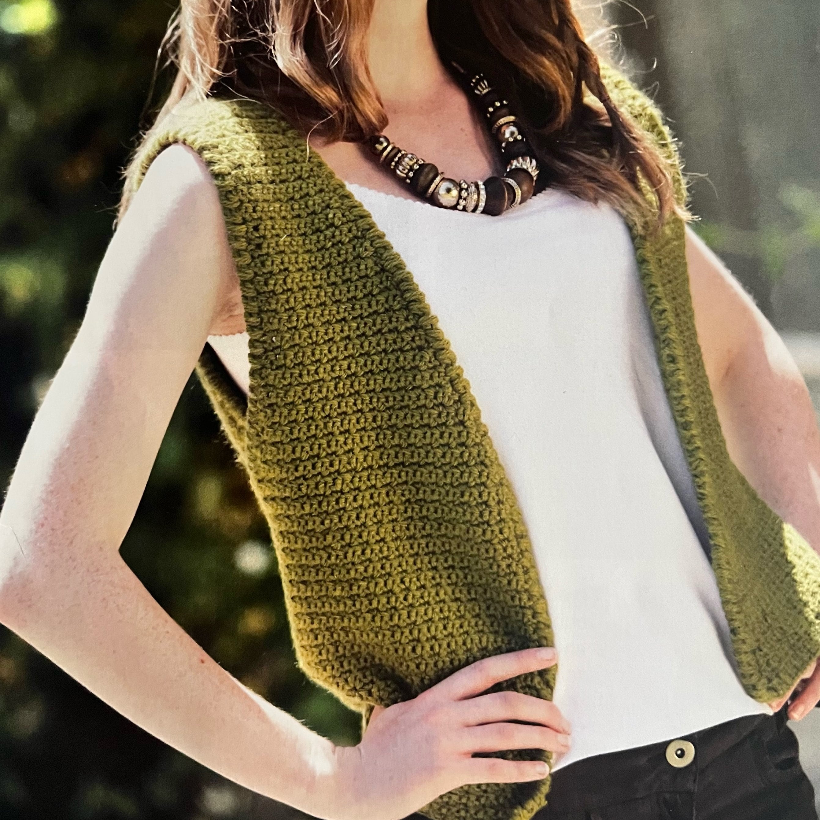 Crochet Waistcoat Etsy Canada