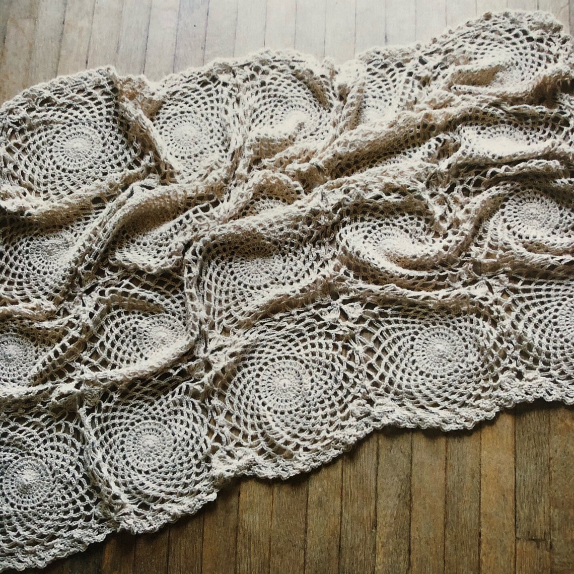 Crochet Cobweb Throw Afghn PDF Blanket Pattern Instant Etsy