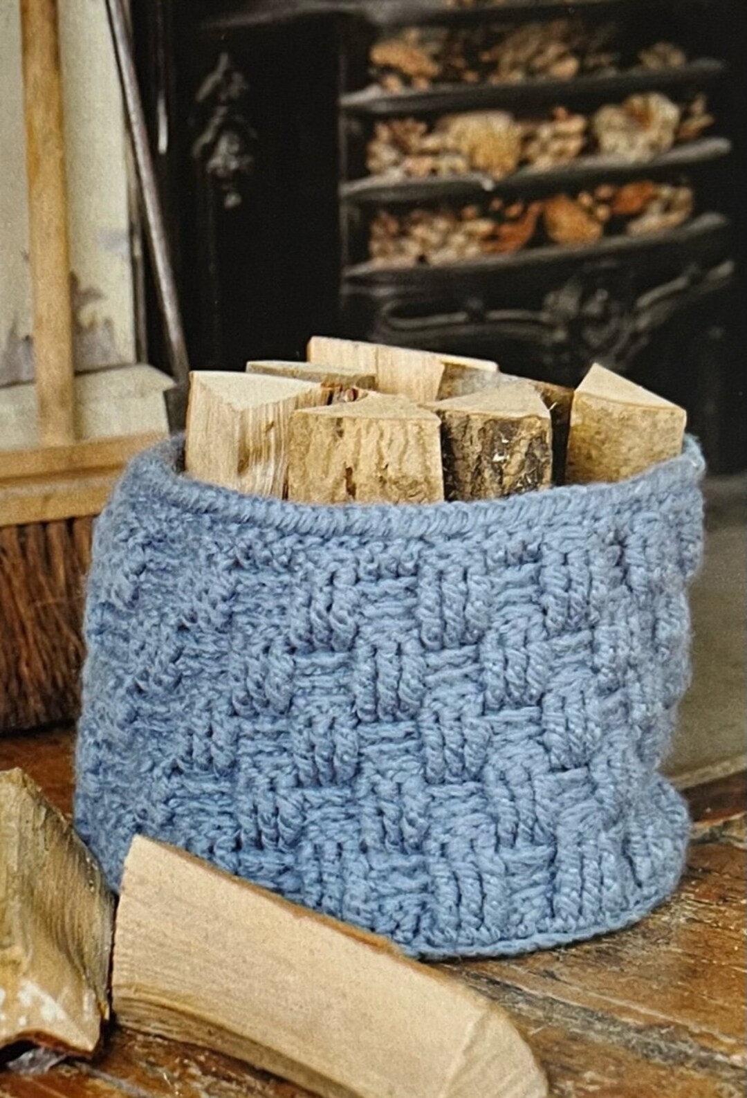 Crochet a Chunky Yarn Basket Pattern With Cosy Thick Texture That is ...