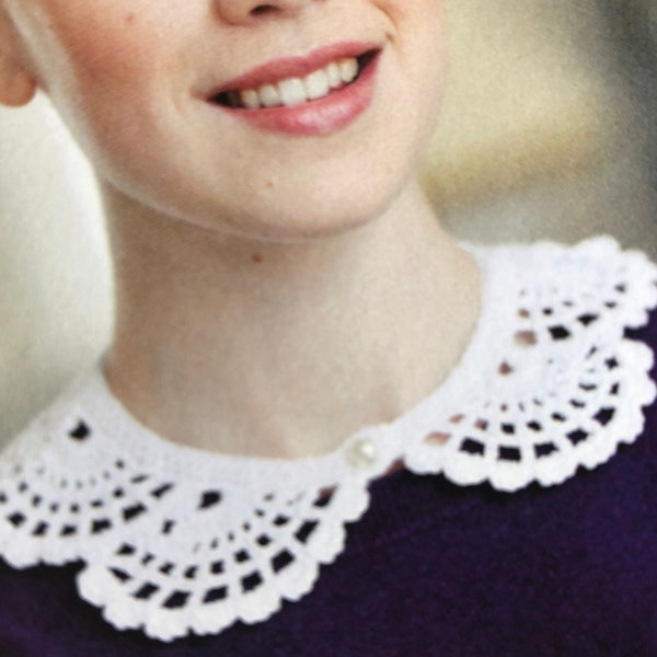 Beautiful Crochet Lace Collar Pattern A Stunning Fashion Accessory And Easy To Make Instant Download