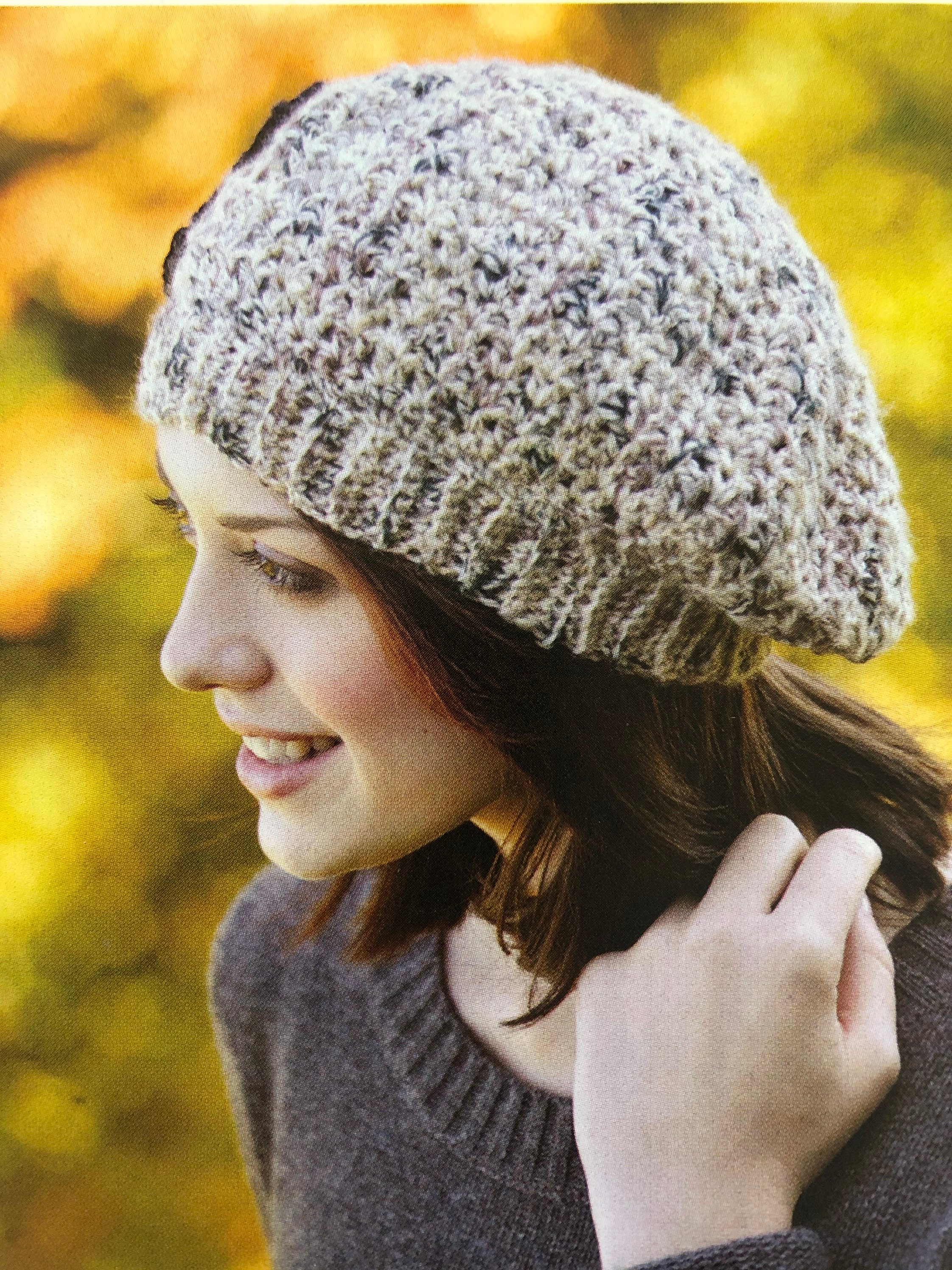 Crochet Beret Pattern Make a Warm Snug Hat in A Lovely