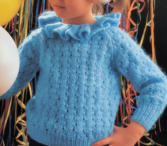 Haut à Capuche Vintage Années 60 Bleu Et Blanc – Nylon Stretch, Manches Courtes, Taille 14 Fille – Neuf Avec étiquettes