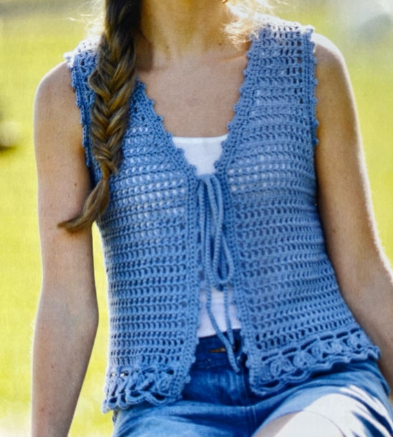 Monogram Openwork Knit Tank Top - Women - Ready-to-Wear