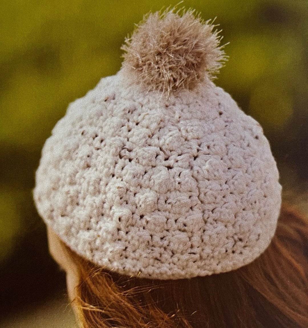 Cosy Crochet Chunky Hat Pattern Create a Warm Bobble Beanie With Pompom ...