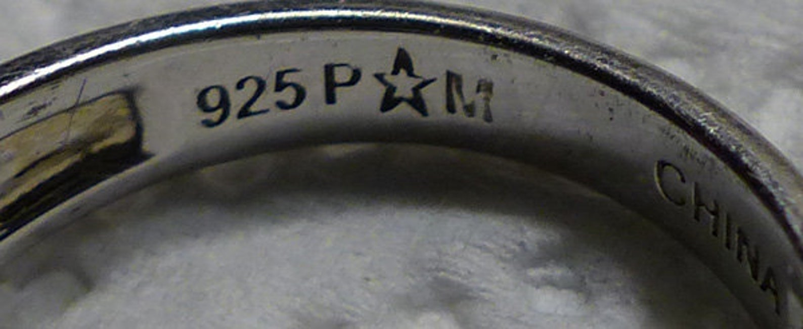 Free Ship High Quality 925 P Star M P M 4 Carat Ring Etsy