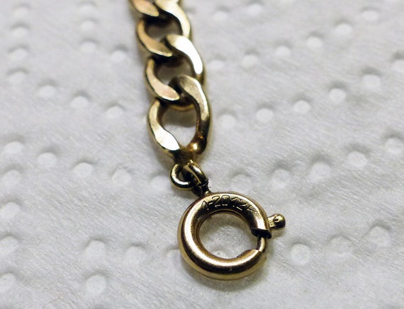 1/20 12K Bracelet Gold With Heart Charms - image 3