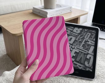 Custodia Kindle minimalista Custodia magnetica staccabile Custodia Kobo Paperwhite Custodia 12th 7" Kindle Colorsoft Retro trasparente Kindle Paperwhite 11th 6.8"