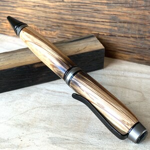 Genuine Tennessee Whiskey Barrel Wood Cigar Pen ~ Large Cigar Style Pen ~ Hand Turned Wooden Pen, Fast Free Shipping!