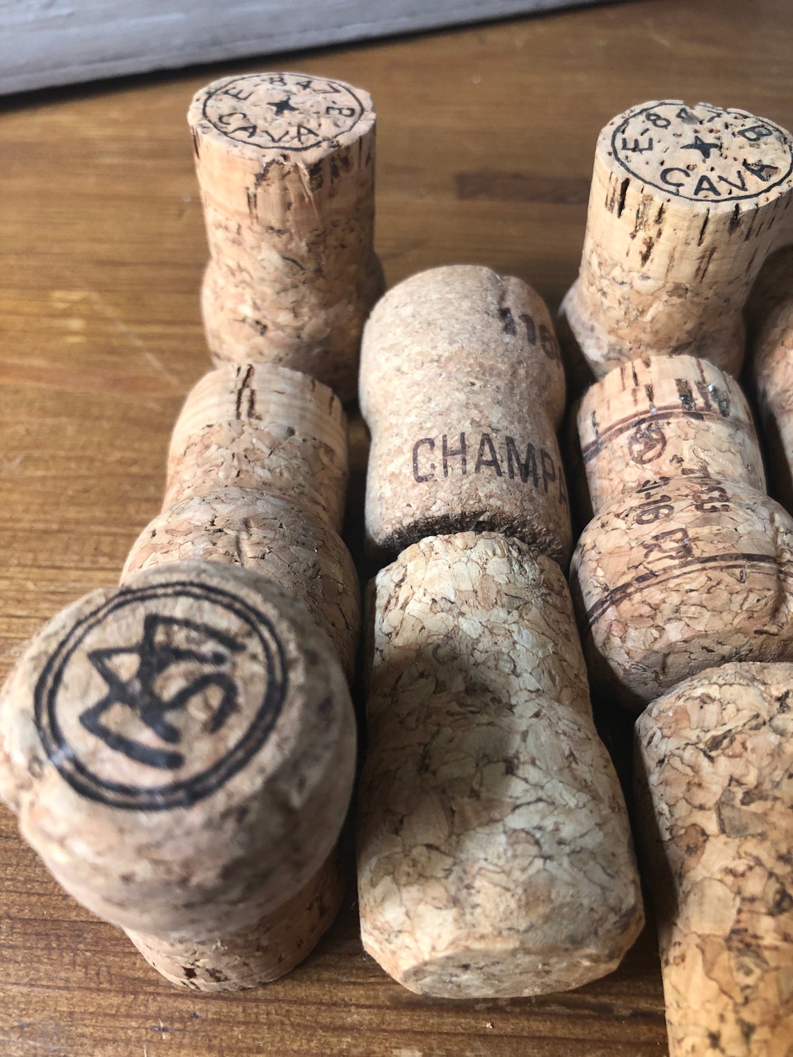 Champagne corks pack of 10 crafting making Etsy