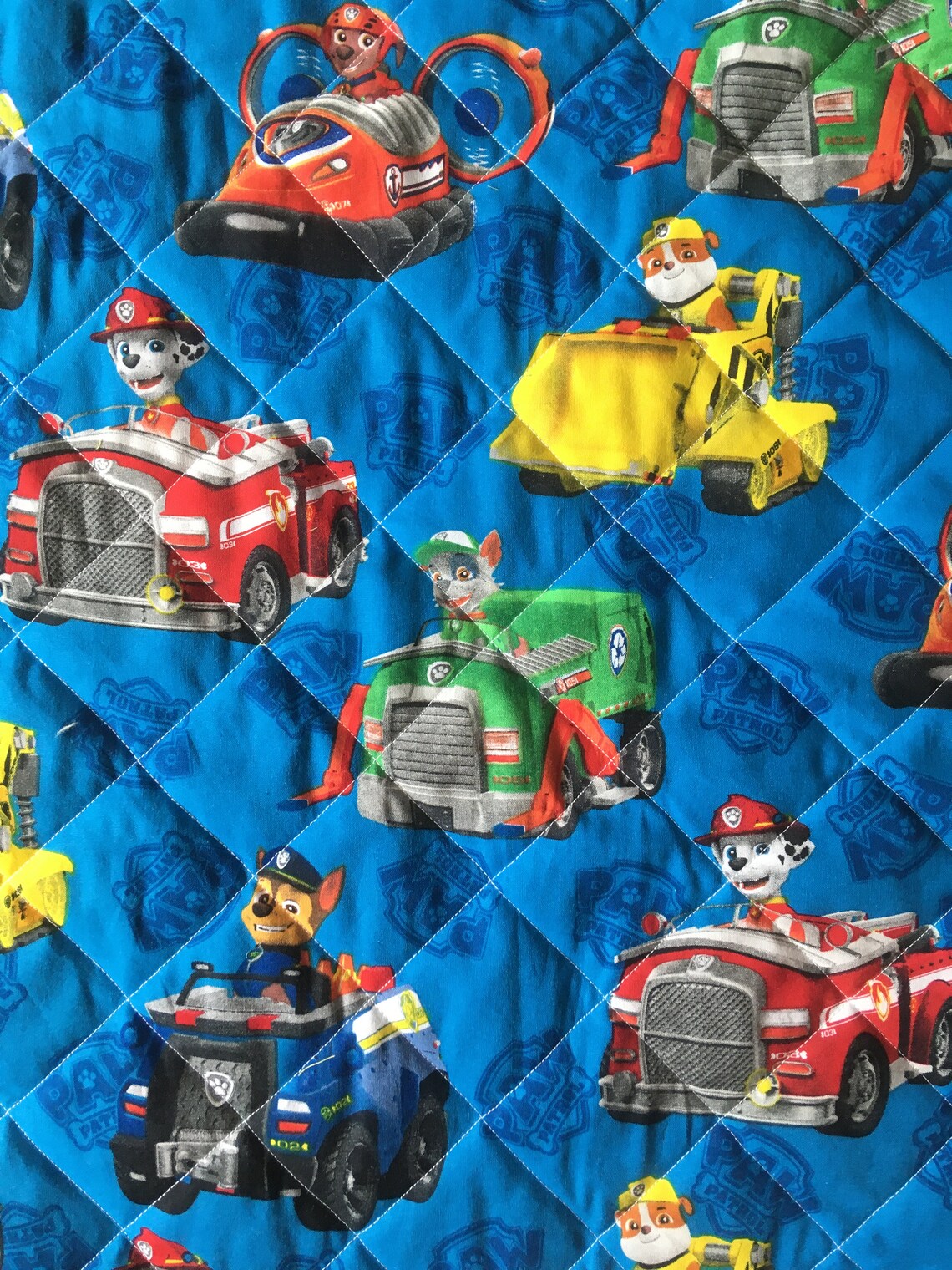 Paw Patrol Quilt Toddler Child Baby Quilt Nap Mat Etsy