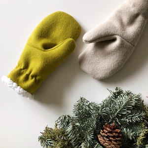 Cozy Mitten Sewing Pattern adult image 5