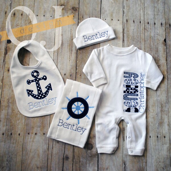 Nautical Baby Gift Etsy