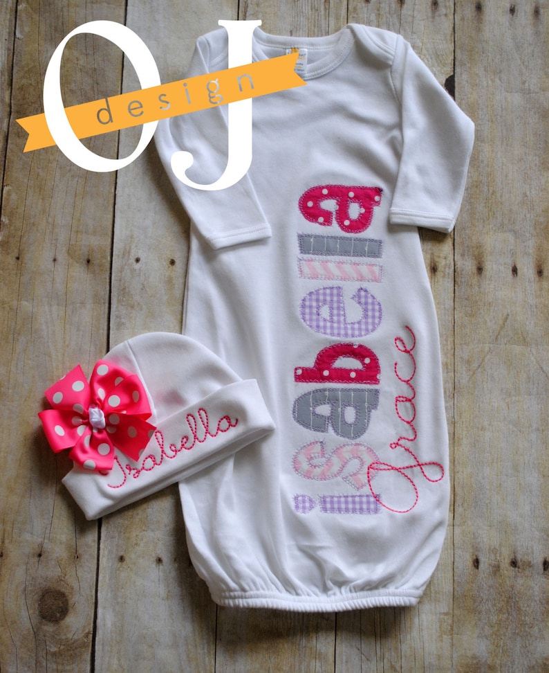 baby clothes personalized embroidery