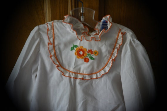 Kids - Super Sweet Embroidered Peasant Blouse - image 2