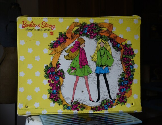 barbie and stacey sleep n keep case
