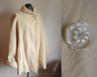Vintage Swing Coat with Lucinite Button