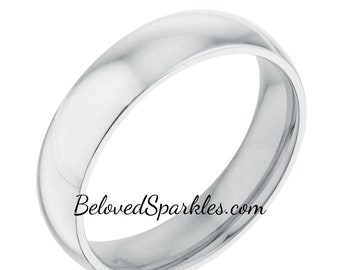 Kiri Silver Stainless Steel Wedding Band Fashion Ring-Delicate Silvertone Stackable Wedding Promise 1Fashion Band Ring
