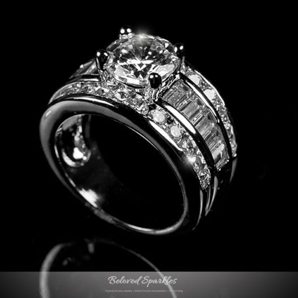 Cubic Zirconia Rings Etsy