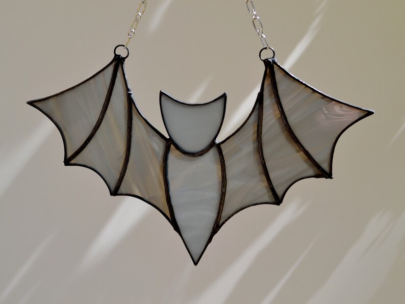Stained Glass Bat Suncatcher for Window Hanging. Bat Sun Etsy