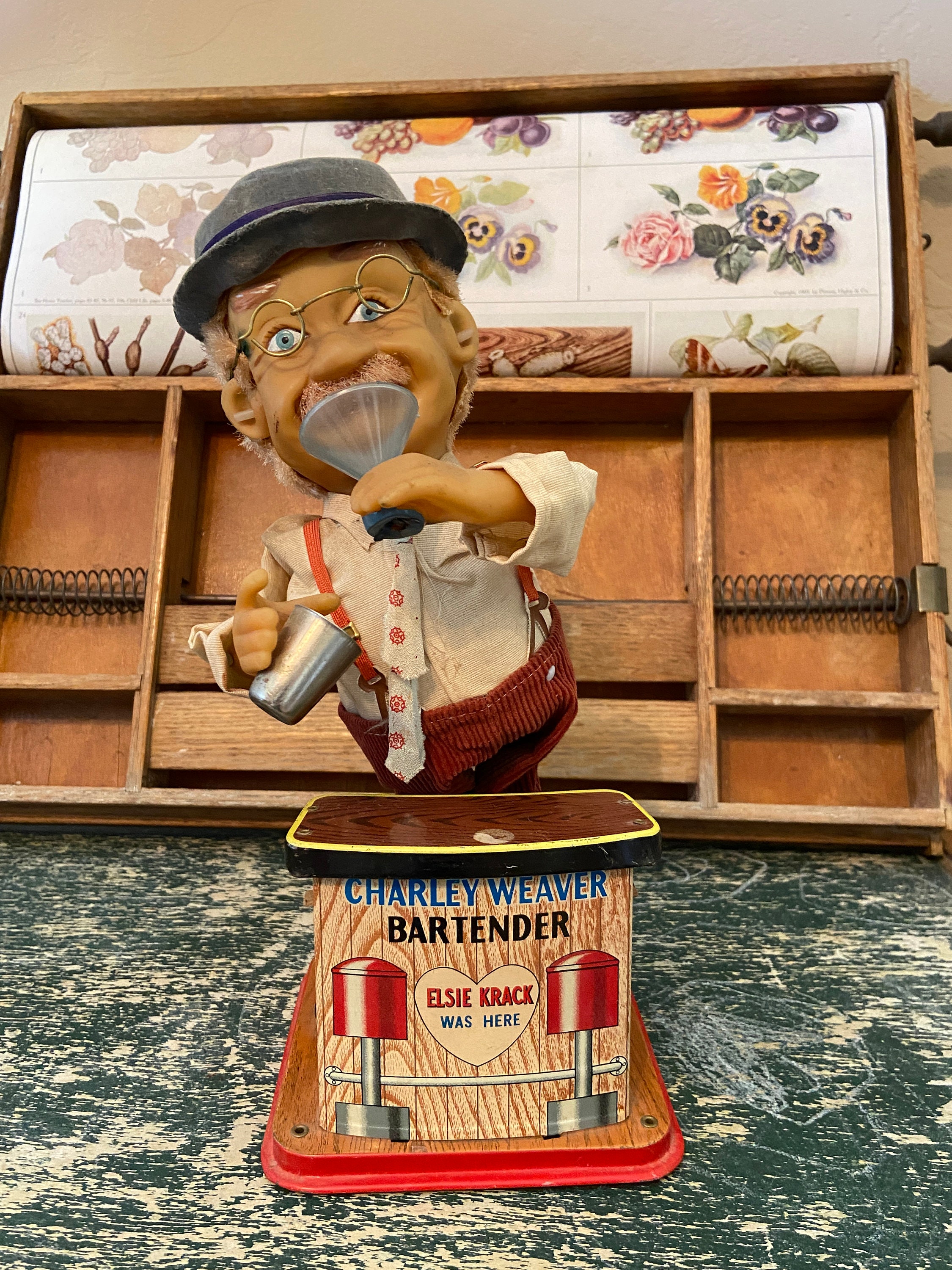 monkey bartender toy