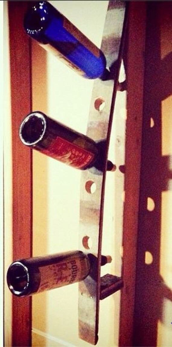 Items similar to Bourbon Barrel Wine Rack on Etsy