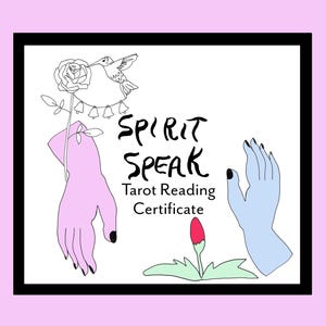 Tarot Reading Certificate