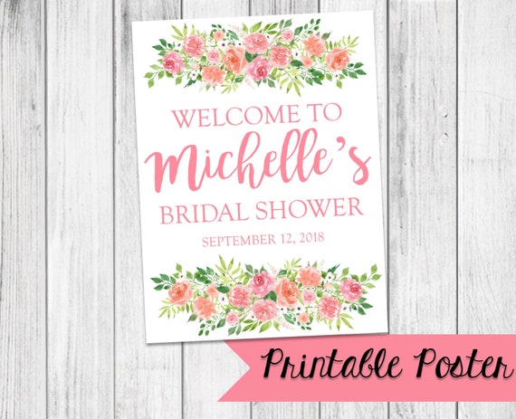 Welcome to Baby Shower Sign Printable Baby Shower | Etsy