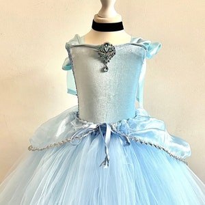 Girl&#39;s Cinderella Inspired Dress Costume Made to Measure