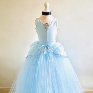 Birthday Princess Girl&#39;s Cinderella Inspired Dress Costume Made to Measure