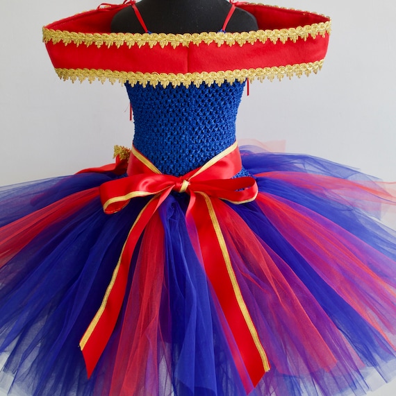 Girl's Captain Marvel Inspired Dress 