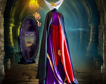 Evil Queen Halloween Snow White Inspired Costume, Made to measure FREE TIARA!