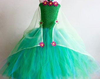 Disney Frozen Fever Inspired Elsa Queen Dress, Fancy Dress,birthday Party  Age 3 up to 12yrs - Etsy