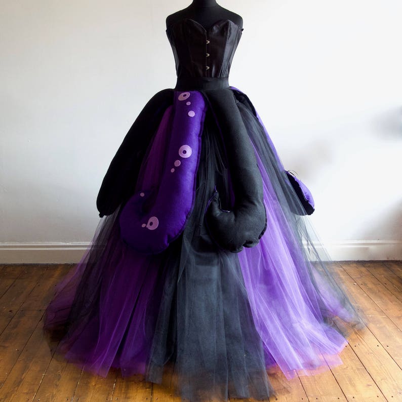 Women S Ursula Seawitch Inspired Costume Villain Party Etsy