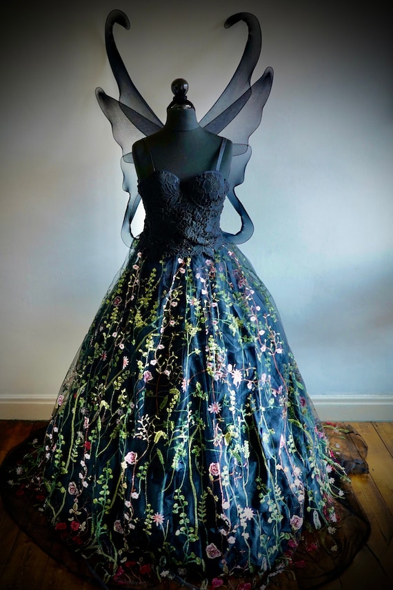 Halloween Evil Forest Fairy Queen Costume, Fairy fancy dress cosplay