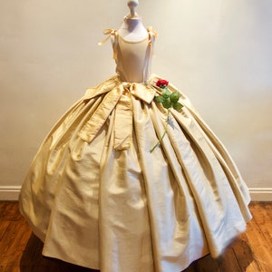 Girl’s prom, Bridesmaid, Flowers Girl, formal Belle Dress, FREE Tiara! Age 3 up to 12 yrs