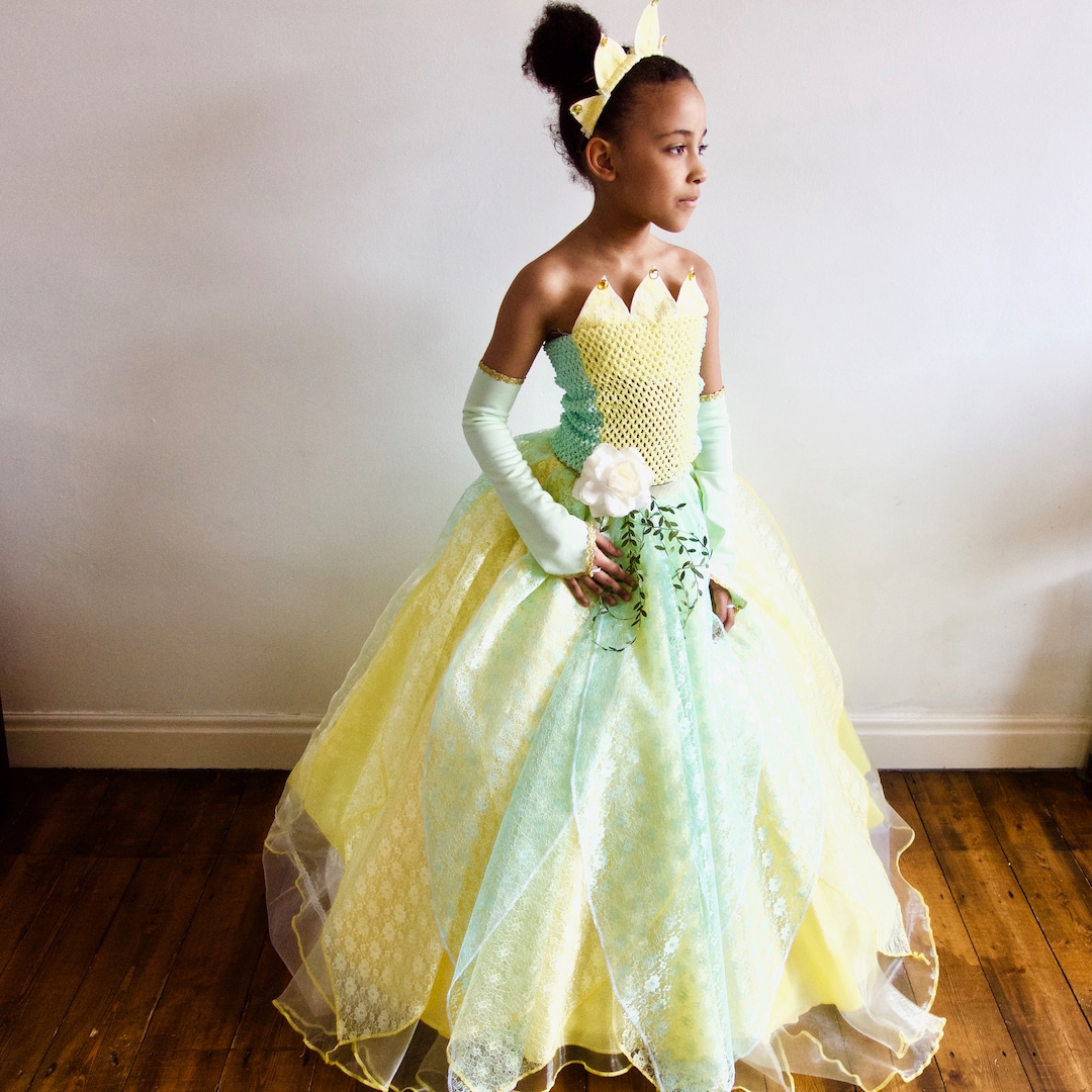 ディズニープリンセスのようなドレス Disneyプリンセス”風の下着、シンデレラなど4人のドレスが
