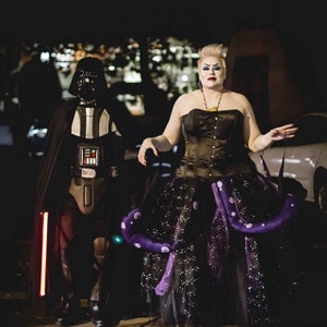 Ursula Sea Witch Halloween inspired Costume Villain Party, FULL COSTUME Made to Measure