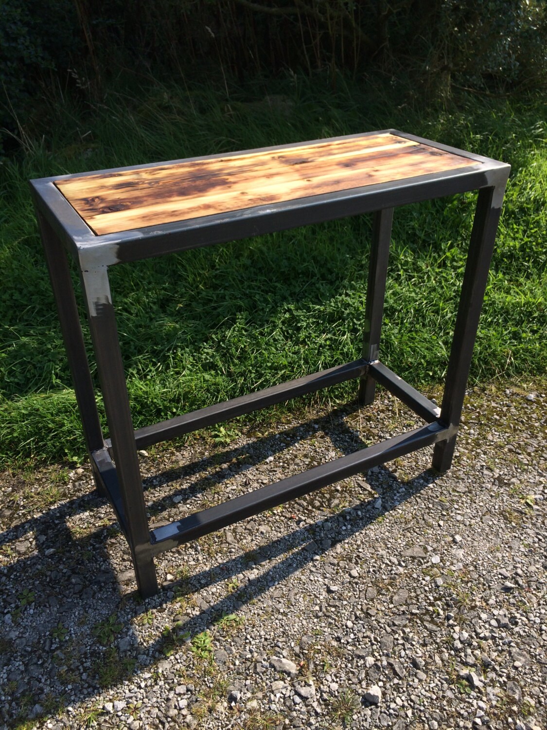 Rustic Console Table Etsy
