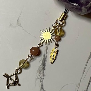 Apollo Devotional Bag/Phone Charm, Bag Charm, Purse Charm, Greek God, Roman God, Sun God