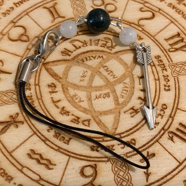 Artemis Devotional Bag/Phone Charm, Bag Charm, Phone Charm