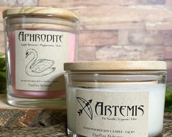 Candele devozionali dedicate agli dei greci. Scegli la tua divinità