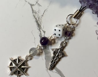 Messenger God Devotional Bag/Phone Charm, Bag Charm, Purse Charm